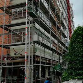Andamios Astur Estructuras andamios para fachada 02