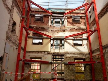 Andamios Astur estructura estabilizador de fachada