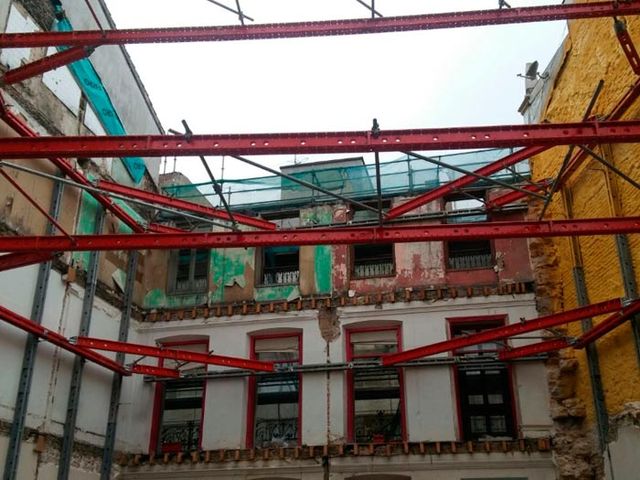 Andamios Astur Estructura estabilizador de fachada