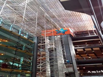 Andamios Astur Estructuras Centro comercial Gijón 03
