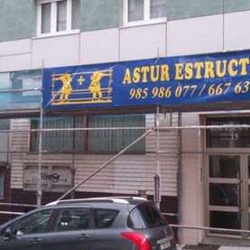 Andamios Astur Estructuras paso peatonal