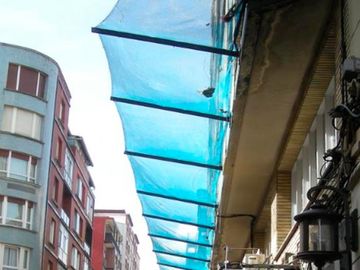 Andamios Astur Estructuras protección de cascotes 01