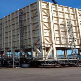 Andamios Astur Estructuras motorizados para la industria 03