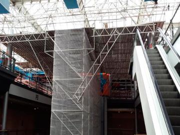 Andamios Astur Estructuras Centro comercial Gijón 01