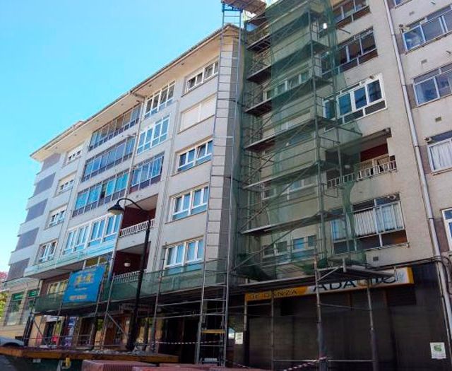 instalación de andamios para eventos en Asturias